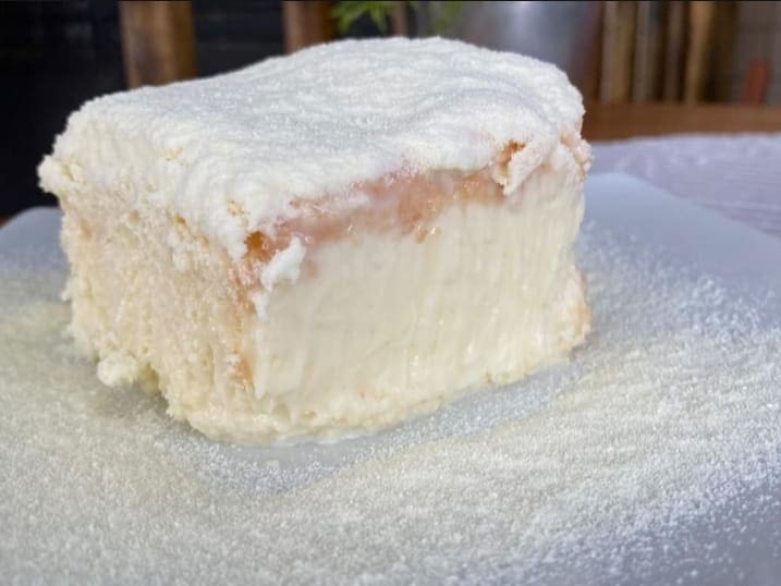 Bolo Gelado de Coco c Leite em Pó