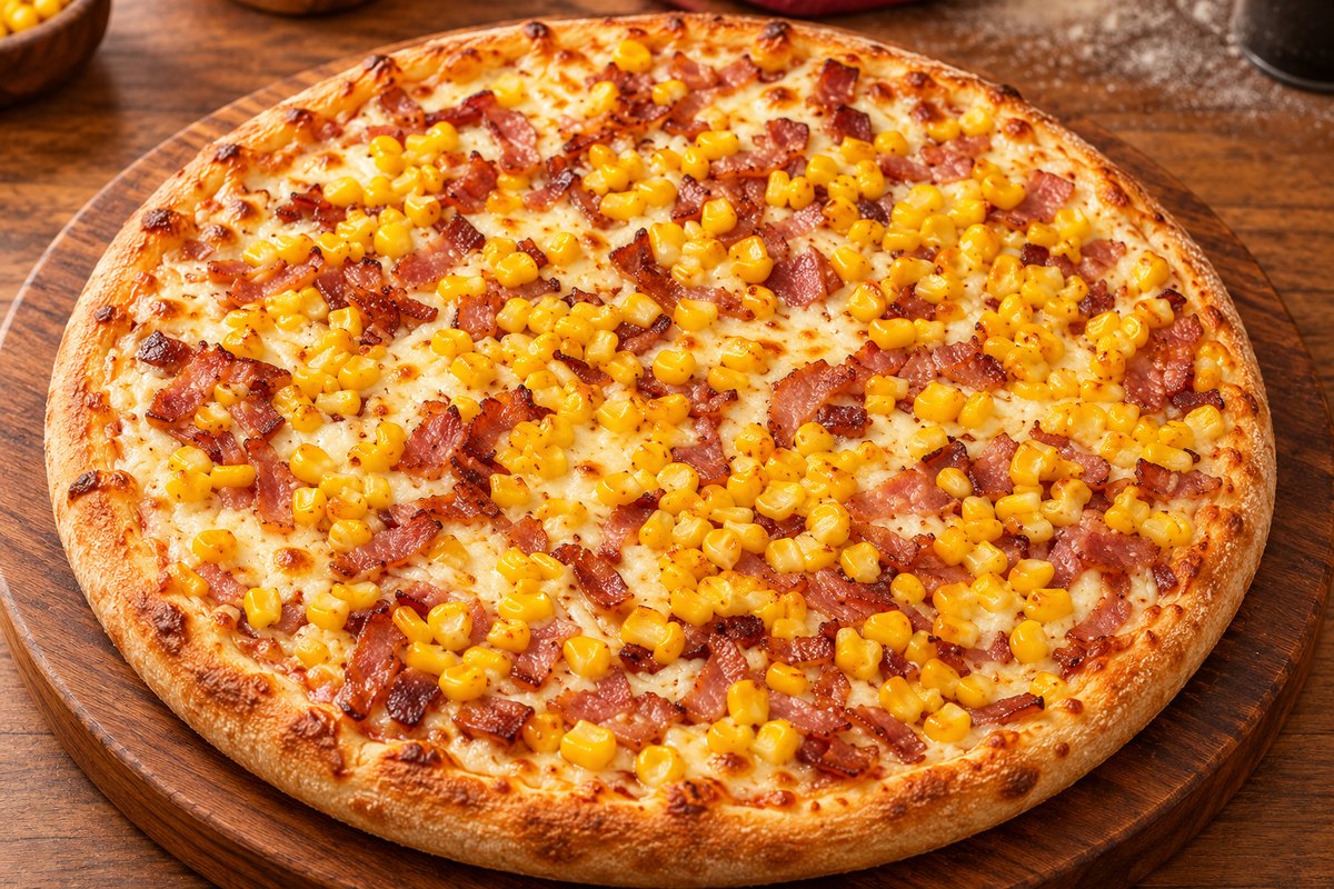 Pizza gigante 2 sabores (10 pedaços)