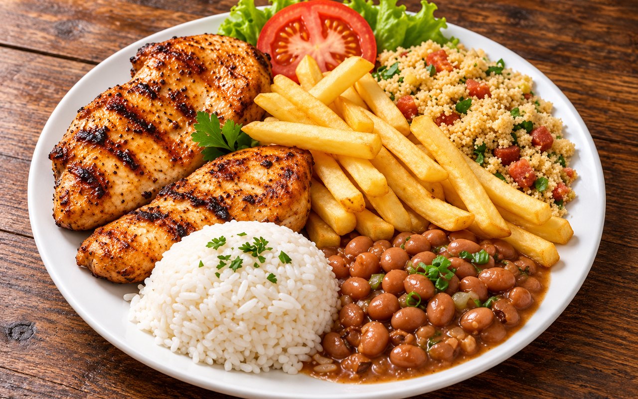 Frango na chapa do Prosa