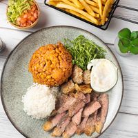 Tropeiro Completo com Churrasco de Contra Filé